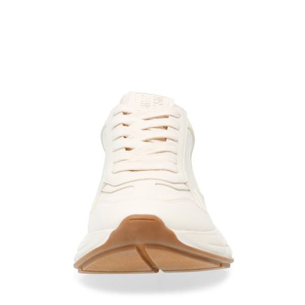 Trampki Damskie Steve Madden Leader Bone Beżowe | SM-458LP