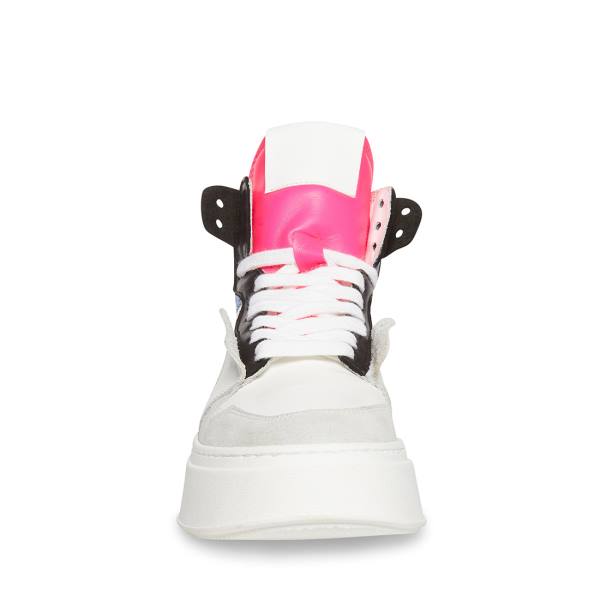 Trampki Damskie Steve Madden Loni Niebieskie Kolorowe | SM-573PJ
