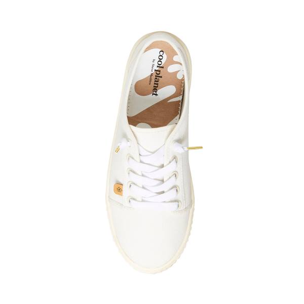 Trampki Damskie Steve Madden Maevee Natural Beżowe | SM-851JW