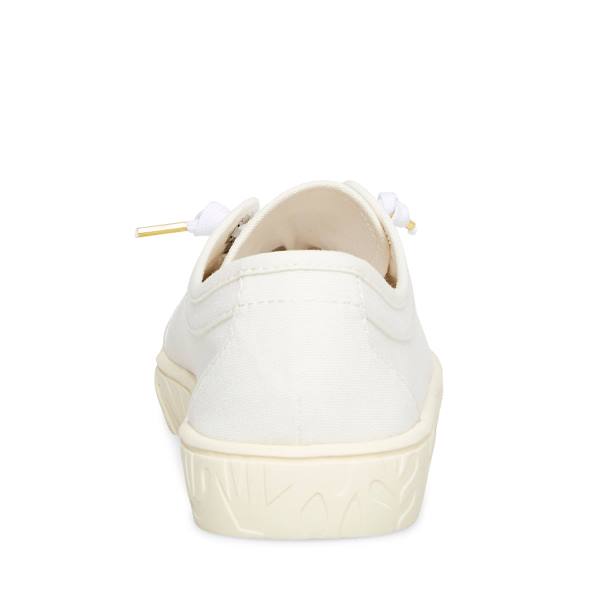 Trampki Damskie Steve Madden Maevee Natural Beżowe | SM-851JW
