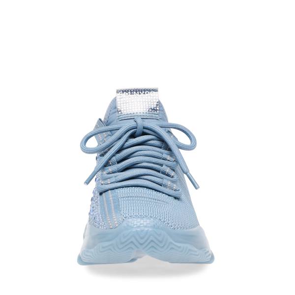 Trampki Damskie Steve Madden Maxima Baby Niebieskie Kolorowe | SM-968PC