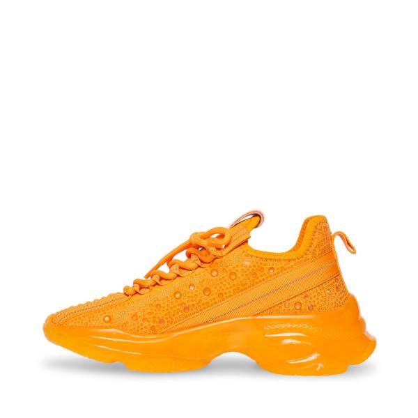 Trampki Damskie Steve Madden Maxima Pomarańczowe | SM-490WD