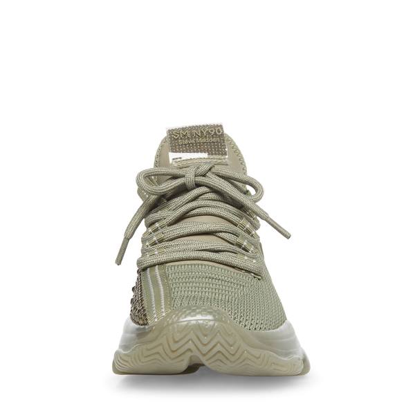 Trampki Damskie Steve Madden Maxima Zielone Kolorowe | SM-874KS