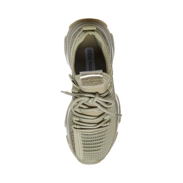 Trampki Damskie Steve Madden Maxima Zielone Kolorowe | SM-874KS