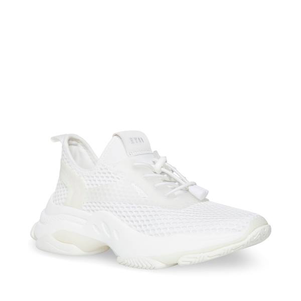 Trampki Damskie Steve Madden Milo Białe | SM-794UO