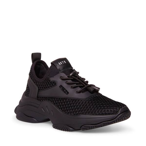 Trampki Damskie Steve Madden Milo Czarne | SM-184SV