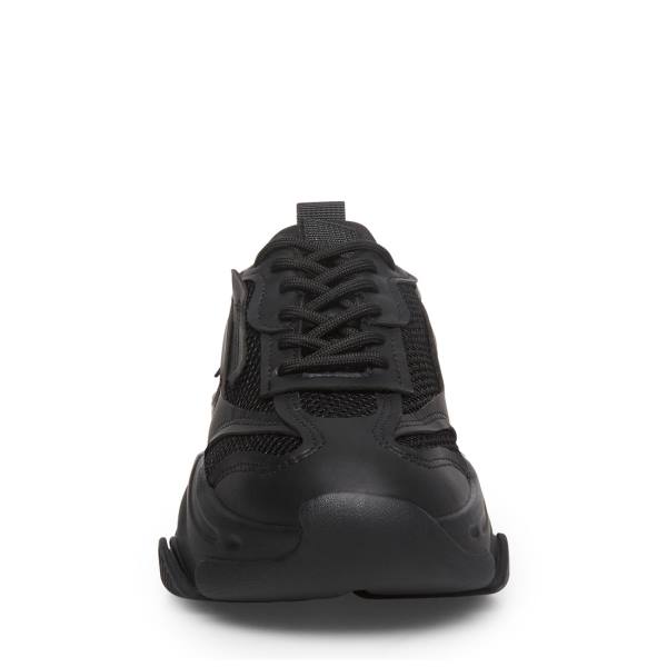 Trampki Damskie Steve Madden Possession Czarne | SM-357GT