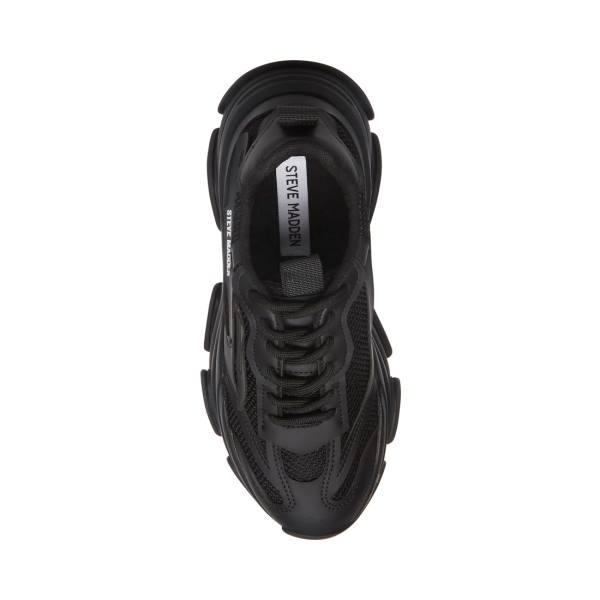 Trampki Damskie Steve Madden Possession Czarne | SM-357GT