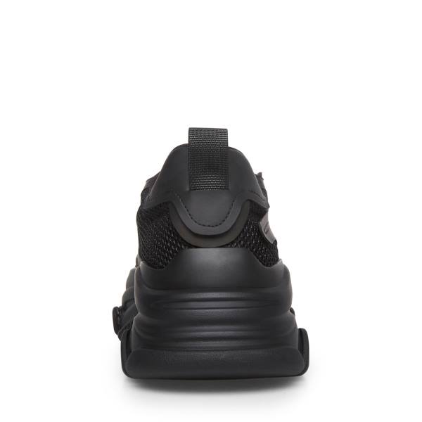 Trampki Damskie Steve Madden Possession Czarne | SM-357GT