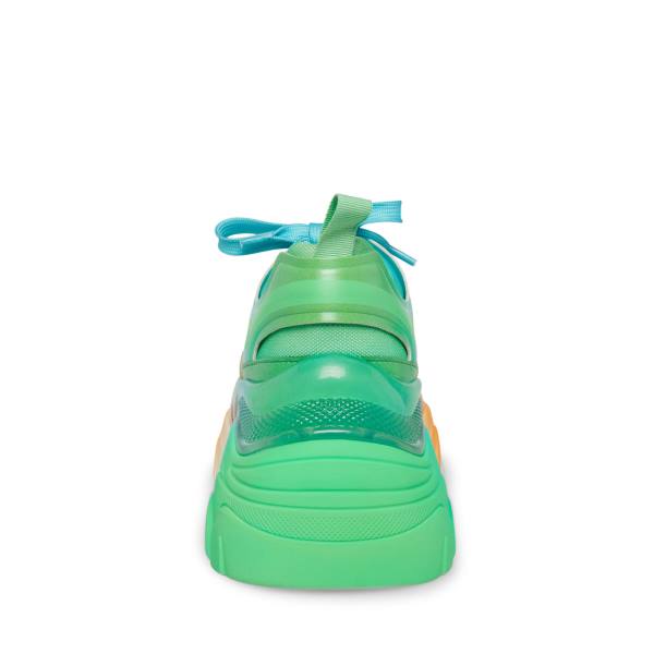 Trampki Damskie Steve Madden Regards Pomarańczowe Kolorowe | SM-132PT