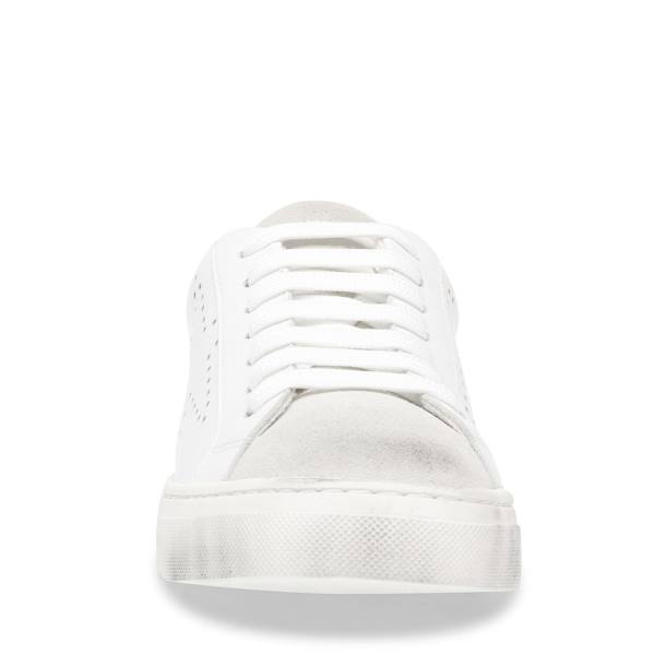 Trampki Damskie Steve Madden Rezza Białe | SM-279KZ