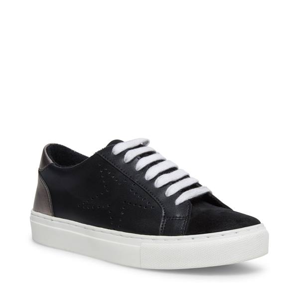 Trampki Damskie Steve Madden Rezza Czarne | SM-972HC