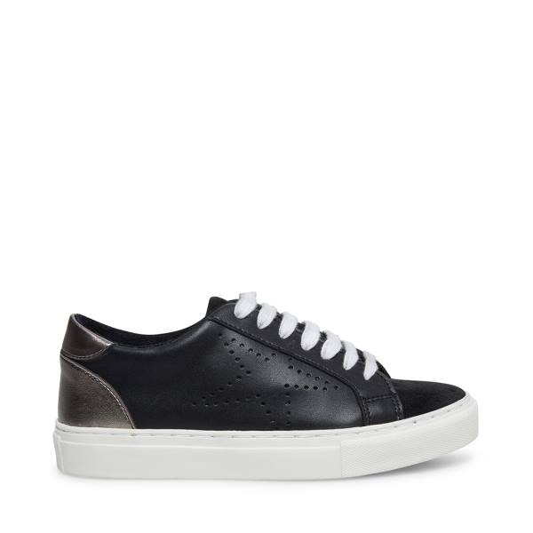 Trampki Damskie Steve Madden Rezza Czarne | SM-972HC
