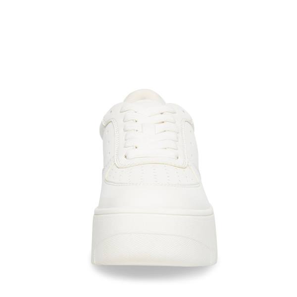 Trampki Damskie Steve Madden Rocket Białe | SM-193ZT