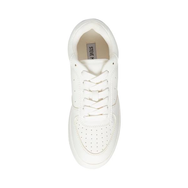 Trampki Damskie Steve Madden Rocket Białe | SM-193ZT
