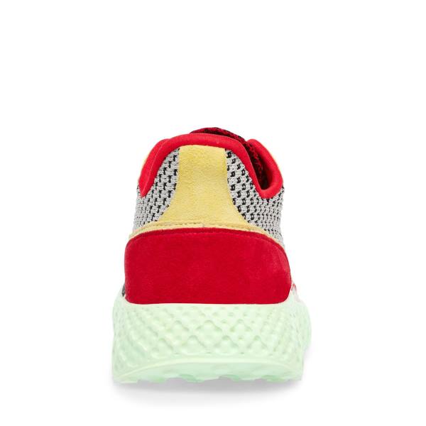 Trampki Damskie Steve Madden Run Szare Kolorowe | SM-632JW