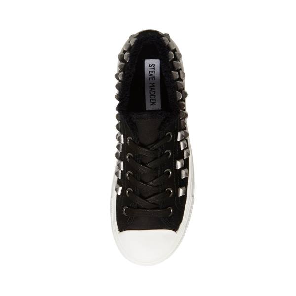 Trampki Damskie Steve Madden Vinnie Czarne | SM-608TS