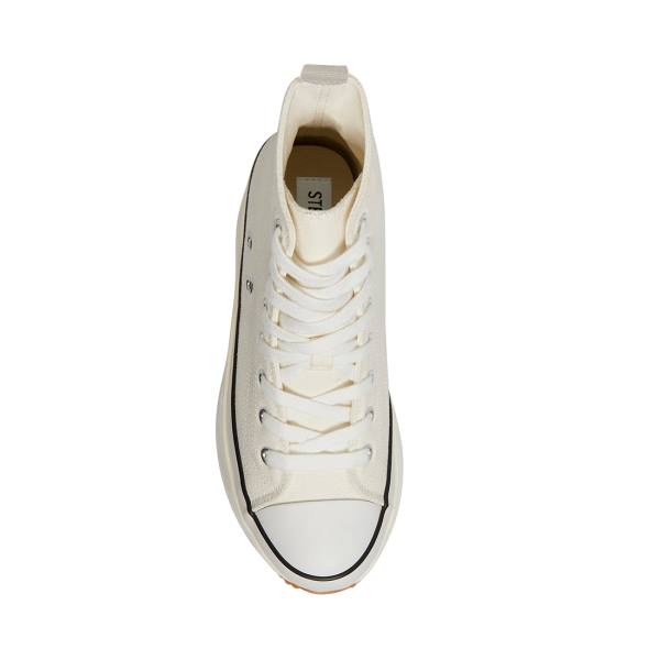 Trampki Damskie Steve Madden Winston Białe | SM-973SN