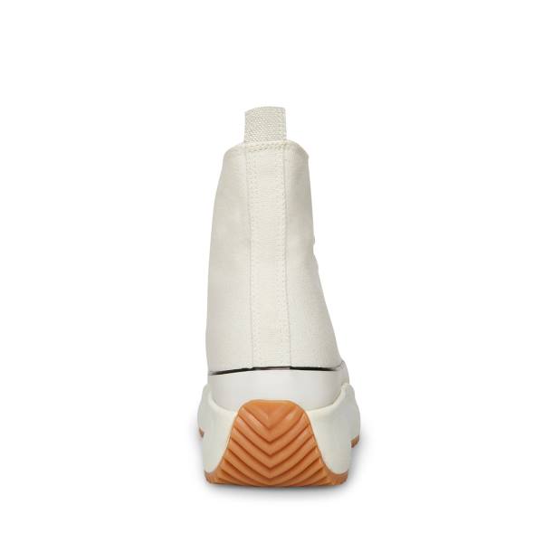 Trampki Damskie Steve Madden Winston Białe | SM-973SN