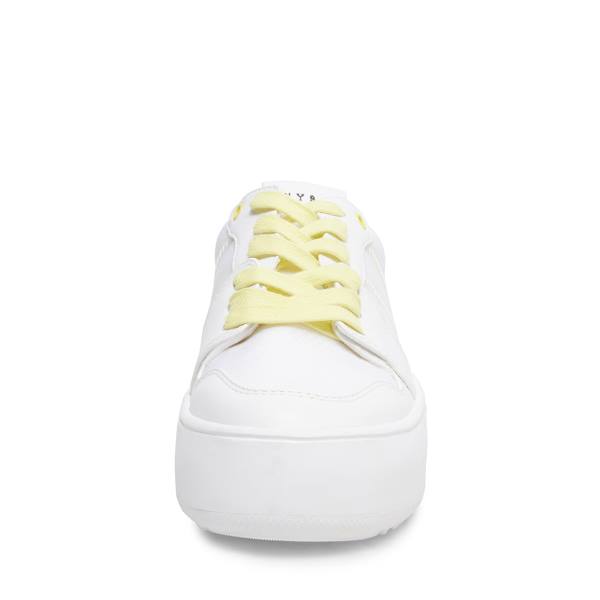Trampki Damskie Steve Madden Zayden Białe Kolorowe | SM-301CF