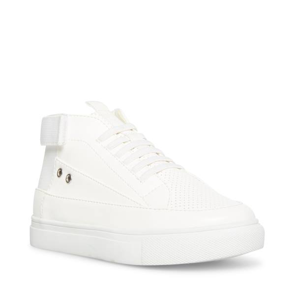 Trampki Dziecięce Steve Madden Achangee Białe | SM-097RW