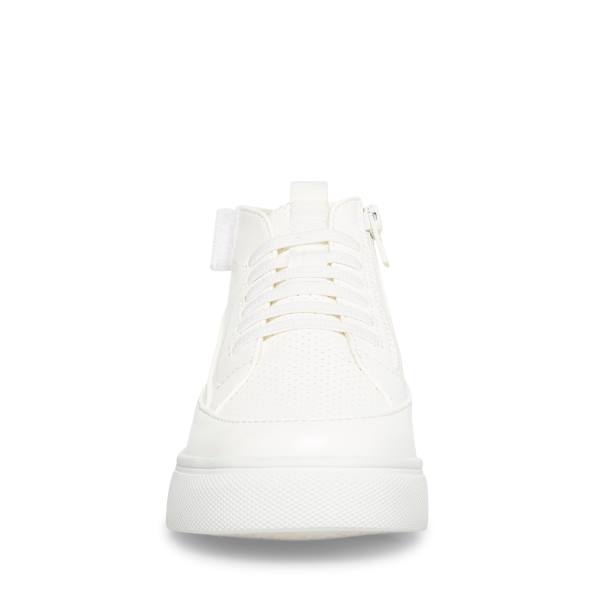 Trampki Dziecięce Steve Madden Achangee Białe | SM-097RW