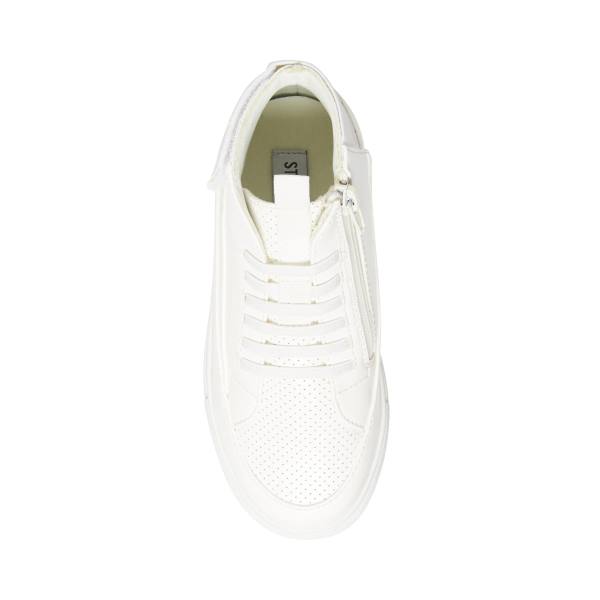 Trampki Dziecięce Steve Madden Achangee Białe | SM-097RW