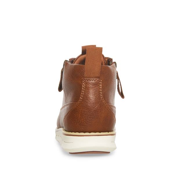 Trampki Dziecięce Steve Madden Amajor Brązowe | SM-457CV
