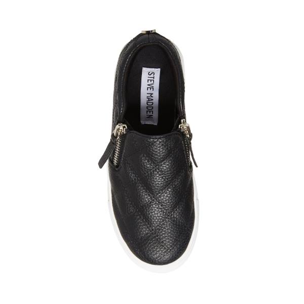 Trampki Dziecięce Steve Madden Jglamm Czarne | SM-875CO