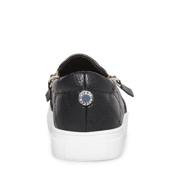 Trampki Dziecięce Steve Madden Jglamm Czarne | SM-875CO