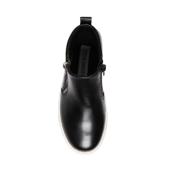 Trampki Dziecięce Steve Madden Jreggie Czarne Kolorowe | SM-819IM