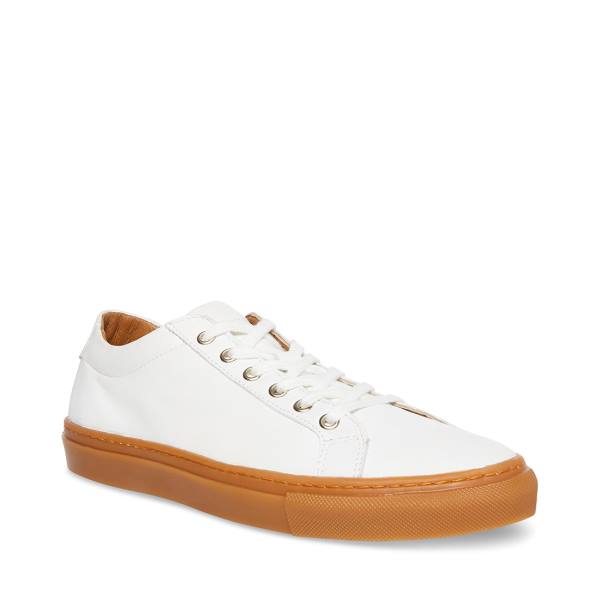 Trampki Męskie Steve Madden Bolo-g Białe Kolorowe | SM-263OJ