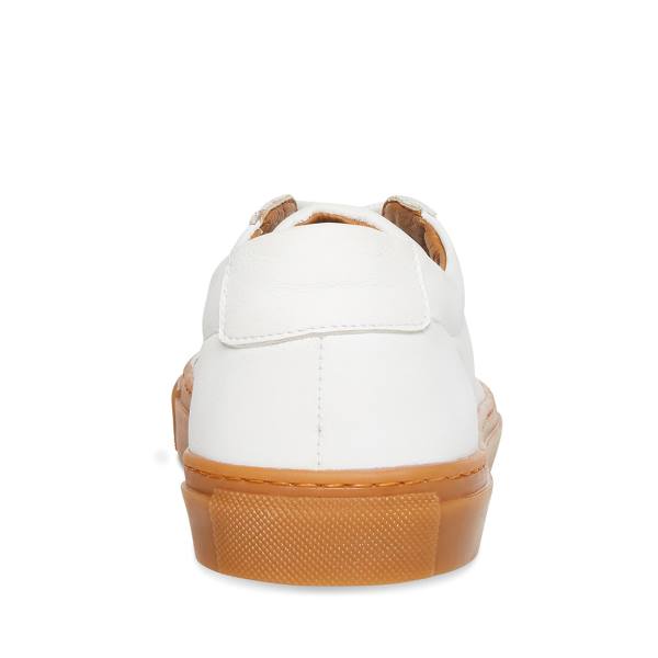 Trampki Męskie Steve Madden Bolo-g Białe Kolorowe | SM-263OJ