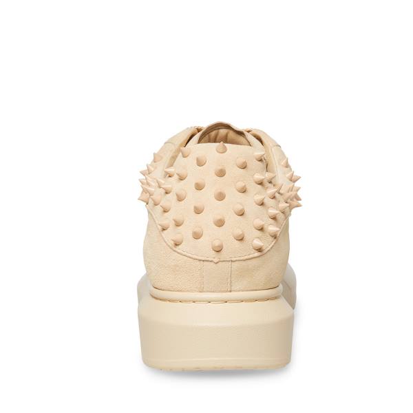 Trampki Męskie Steve Madden Frosting Sand Zamszowe Brązowe | SM-245CX