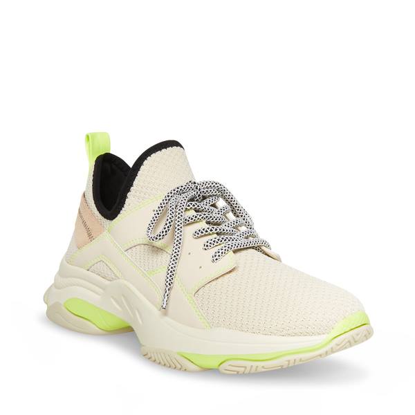 Trampki Męskie Steve Madden Isles2 Bone Beżowe Kolorowe | SM-708FB