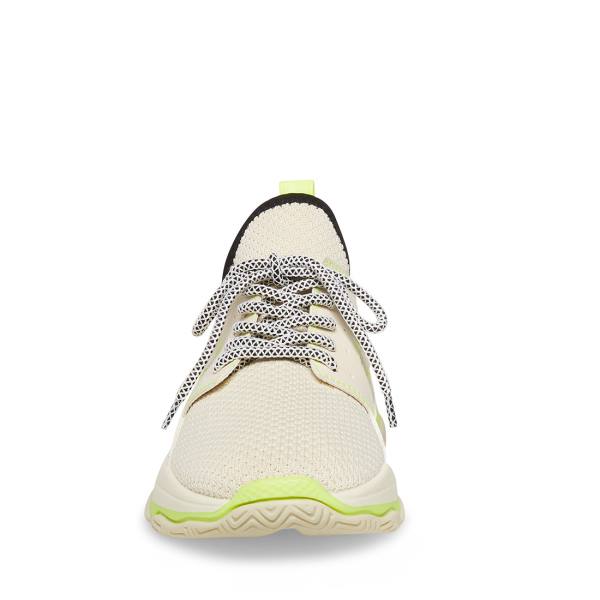 Trampki Męskie Steve Madden Isles2 Bone Beżowe Kolorowe | SM-708FB