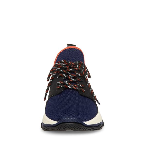 Trampki Męskie Steve Madden Isles2 Granatowe Kolorowe | SM-815IK