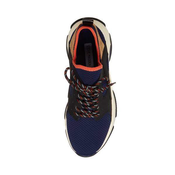 Trampki Męskie Steve Madden Isles2 Granatowe Kolorowe | SM-815IK