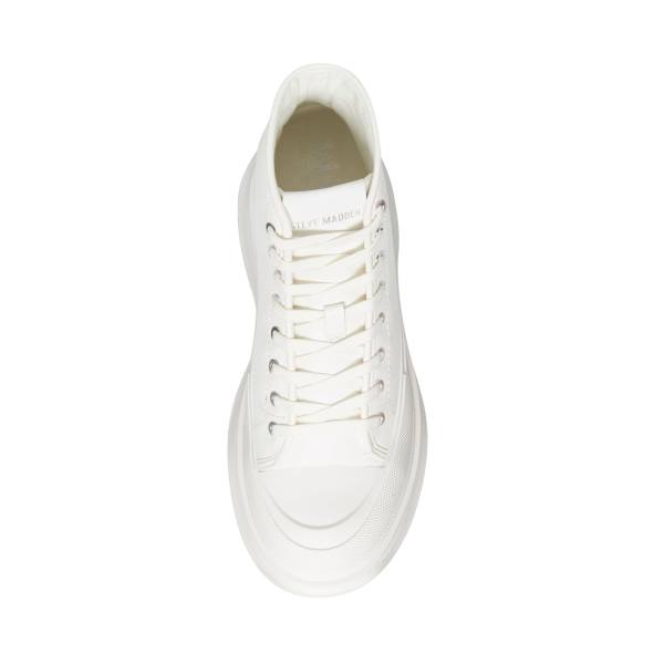Trampki Męskie Steve Madden Kyler-m Białe | SM-450DR