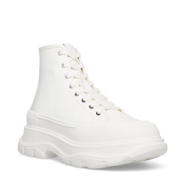 Trampki Męskie Steve Madden Kyler-m Białe | SM-450DR