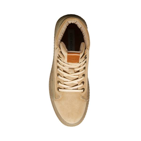 Trampki Męskie Steve Madden Lantern Taupe Szare Brązowe | SM-318IL
