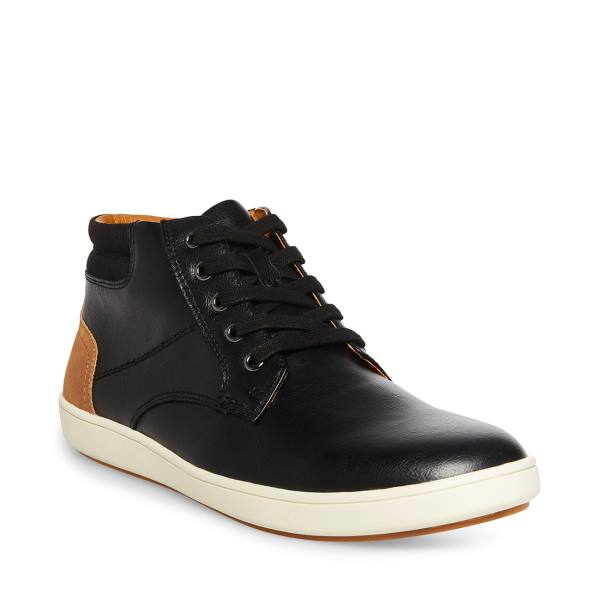 Trampki Męskie Steve Madden M-fray Czarne | SM-721GW