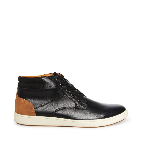 Trampki Męskie Steve Madden M-fray Czarne | SM-721GW