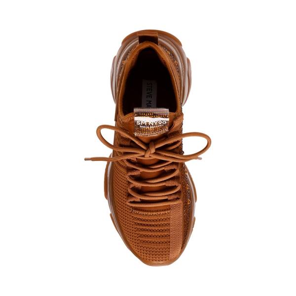 Trampki Męskie Steve Madden Maxx Brązowe | SM-527DJ