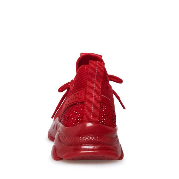Trampki Męskie Steve Madden Maxx Czerwone | SM-105LA