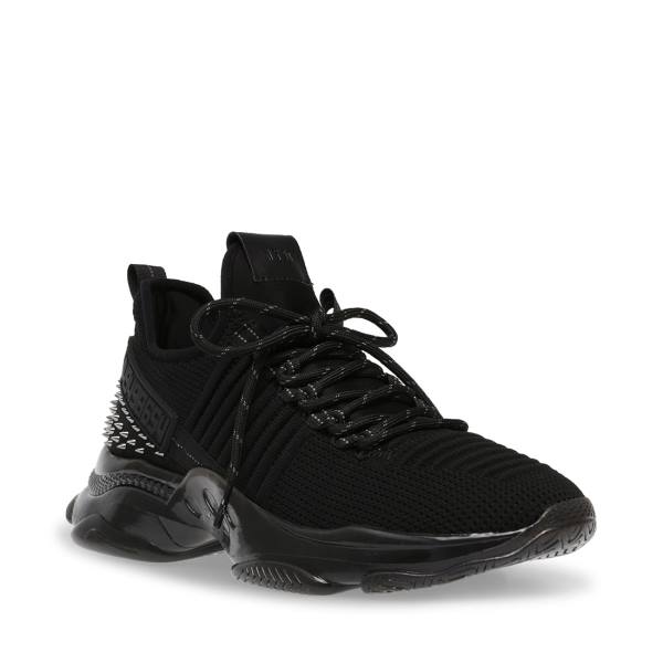 Trampki Męskie Steve Madden Maxx-s Czarne | SM-307ME