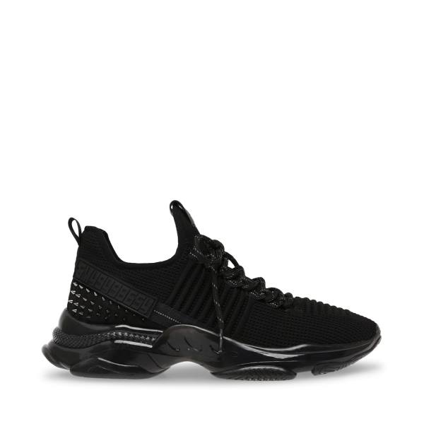 Trampki Męskie Steve Madden Maxx-s Czarne | SM-307ME