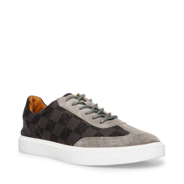 Trampki Męskie Steve Madden Monterey Szare | SM-687BC