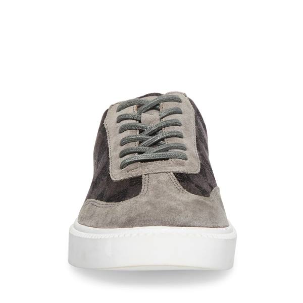 Trampki Męskie Steve Madden Monterey Szare | SM-687BC