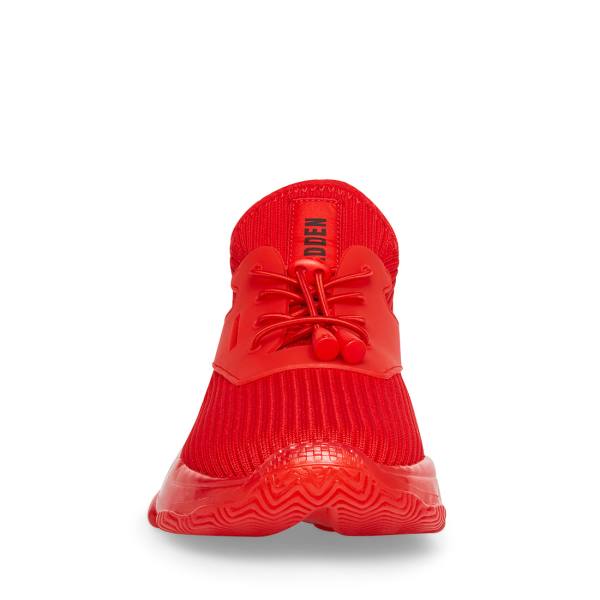 Trampki Męskie Steve Madden Mylo Czerwone | SM-254QM